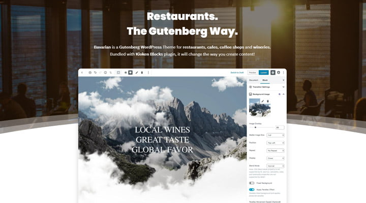 Bavarian-WordPress-theme