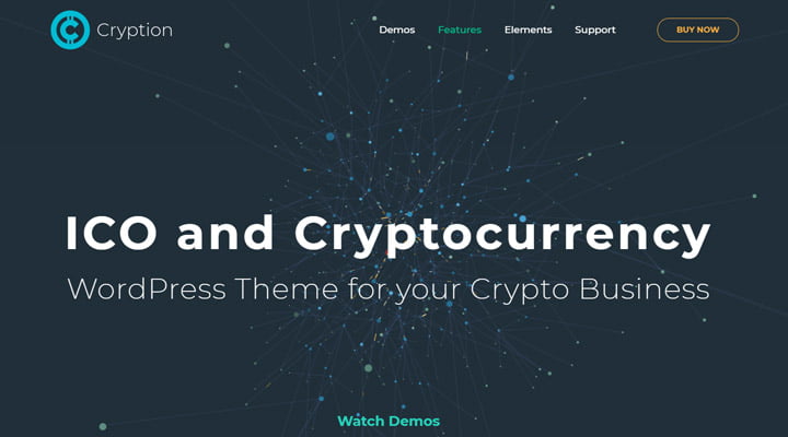 10 WordPress Themes for Cryptocurrency Projects