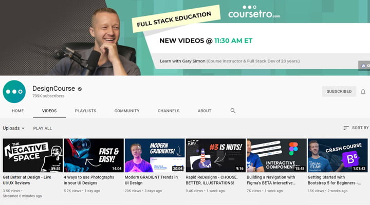 Design-Course-YouTube-channels-for-developers